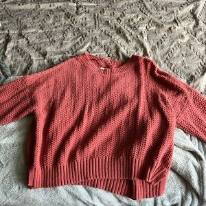 Mauve pink sweater long sleeve
